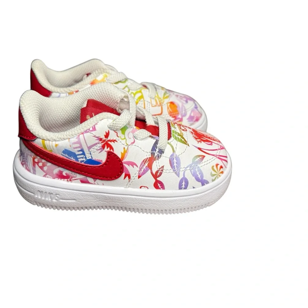 Nike Airforce 1 18 BT Gym Red Multicolor kids sneakers-like new-Size 5.5